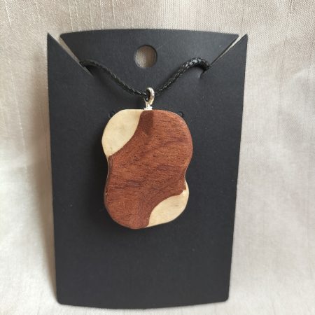 Maple & Sapele pendant
