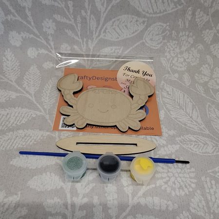 Individual Party Packs, Paint your Own Sea Animals, Wooden Figures,