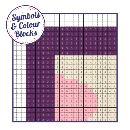 Lavender Dreams ~ Modern Cross Stitch Pattern PDF