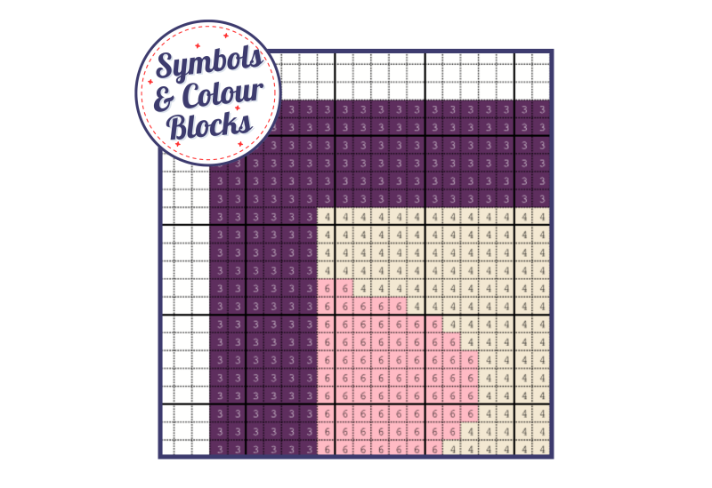 Lavender Dreams ~ Modern Cross Stitch Pattern PDF