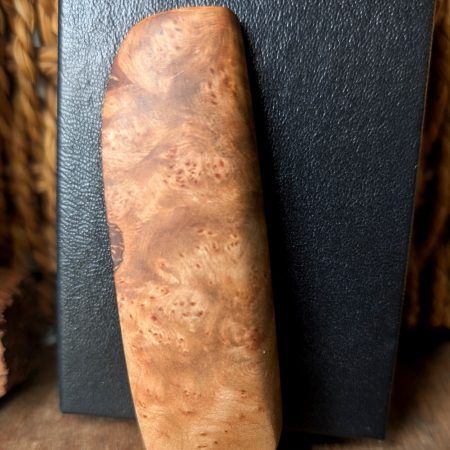 Hand Made Found Wood Comfort Chip – Deep Beech Burr With Satin Sheen
