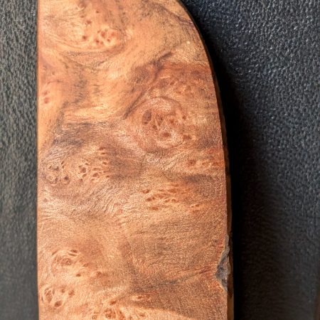 Hand Made Found Wood Comfort Chip – Deep Beech Burr With Satin Sheen