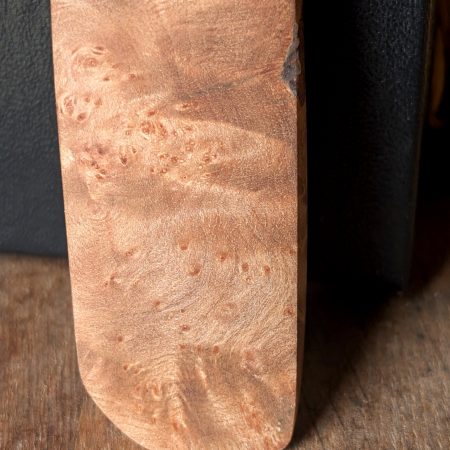 Hand Made Found Wood Comfort Chip – Deep Beech Burr With Satin Sheen