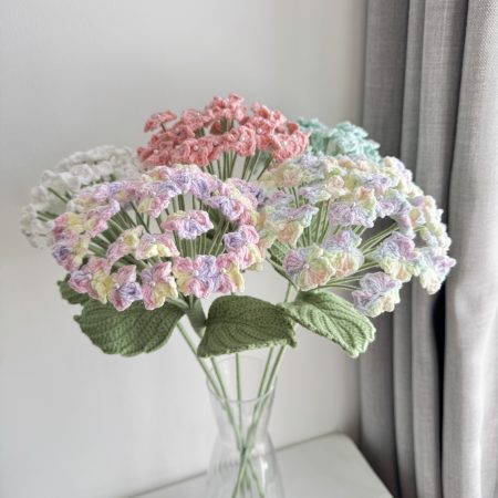 Handmade crochet hydrangeas , 1 Extra Large hydrangeas,Home decor