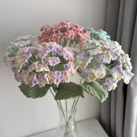 Handmade crochet hydrangeas , 1 Extra Large hydrangeas,Home decor