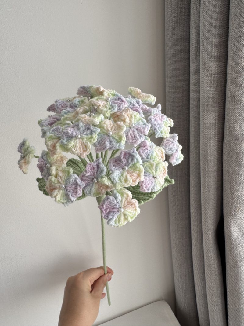 Handmade crochet hydrangeas , 1 Extra Large hydrangeas,Home decor