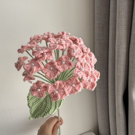 Handmade crochet hydrangeas , 1 Extra Large hydrangeas,Home decor