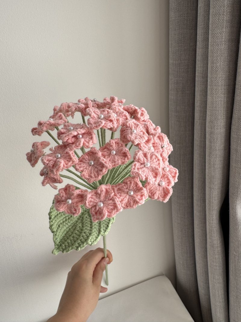 Handmade crochet hydrangeas , 1 Extra Large hydrangeas,Home decor