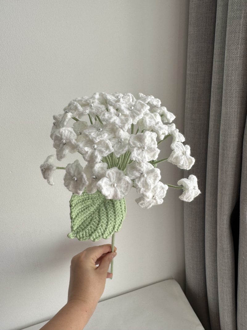 Handmade crochet hydrangeas , 1 Extra Large hydrangeas,Home decor