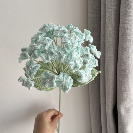 Handmade crochet hydrangeas , 1 Extra Large hydrangeas,Home decor