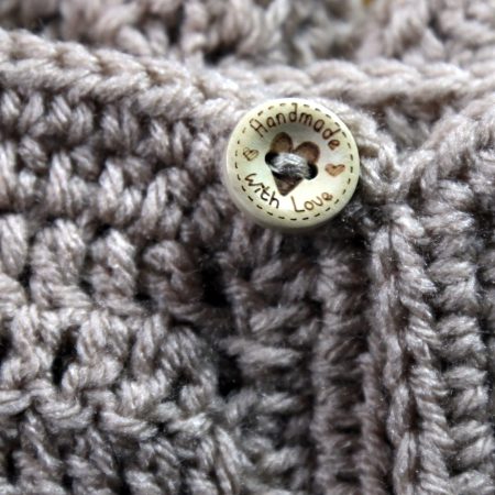 Handmade Crochet Newborn Cardigan, Colour Choices