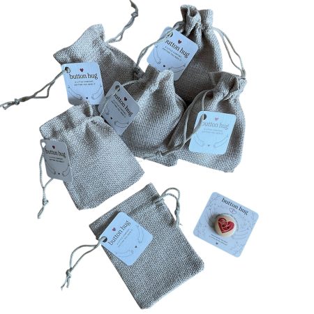Button Hug Gift Bag. Pocket Hug Gift. Exams Gift. Stress Relief Token.