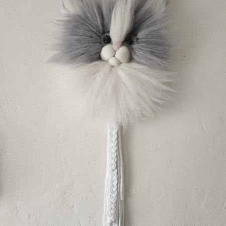 macrame cat head