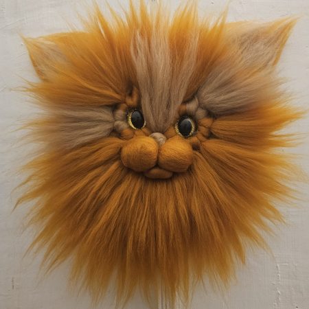 macrame cat head