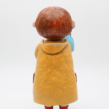 Handmade Rowan Softweather Art Doll, 26 cm Tall, Rainy Spring Friends
