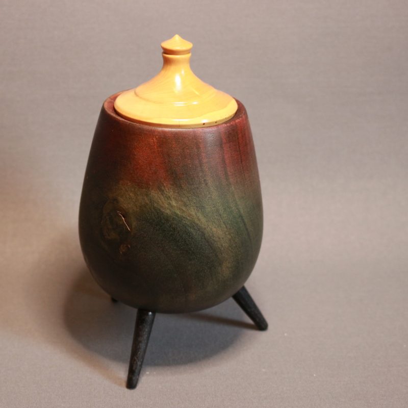 3 Legged Wooden Box