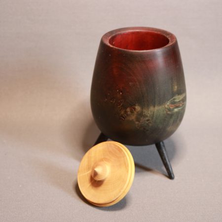 3 Legged Wooden Box