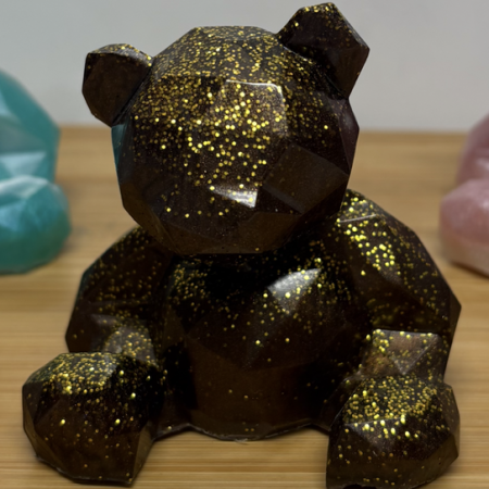 Sitting bear mixed colour