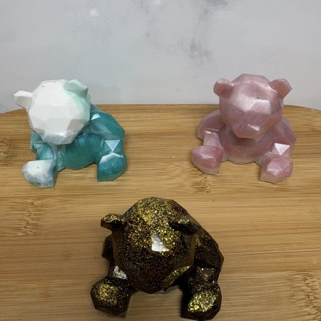 Sitting bear mixed colour