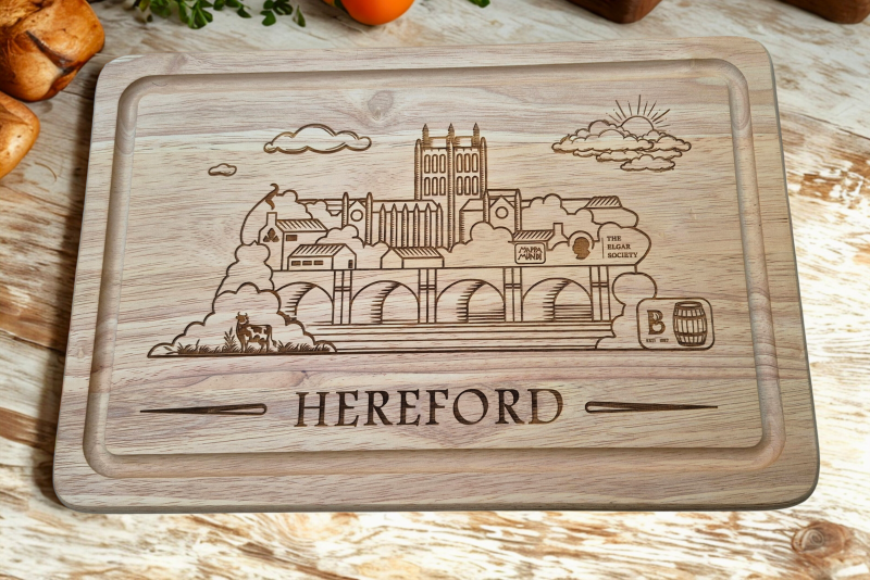 Custom Gift Wooden Chopping Board