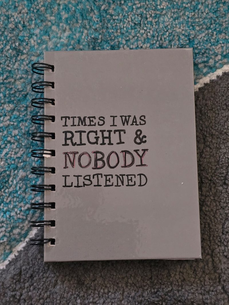 Funny Sarcastic Naughty Notebooks