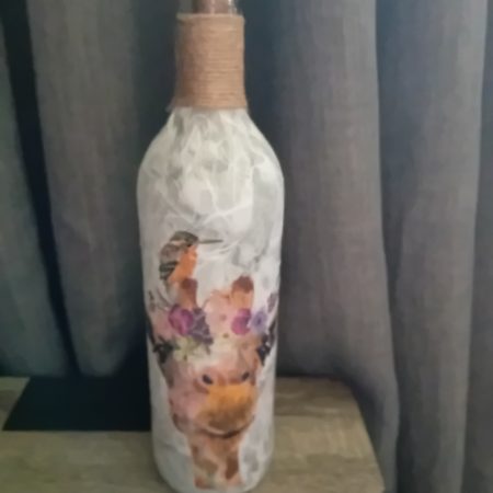 Bottle light - Giraffe Design