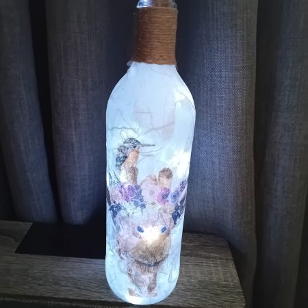 Bottle light - Giraffe Design