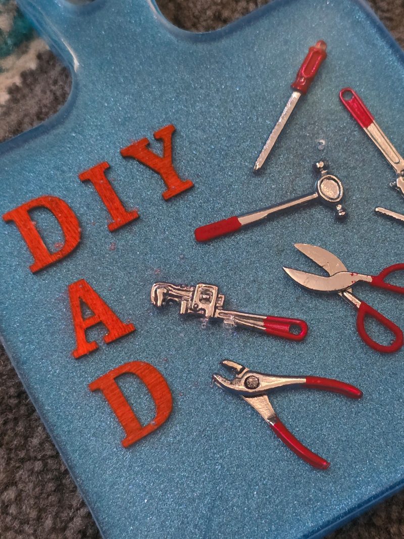 Fathers Day Dad Resin Hanging