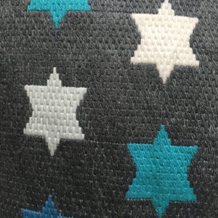 Decorative Bargello needlepoint cushion