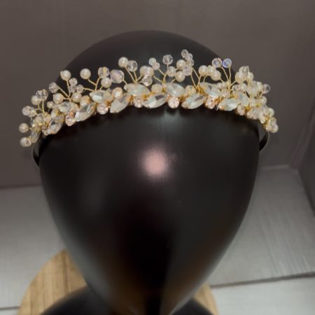 Stunning good and silver tiara