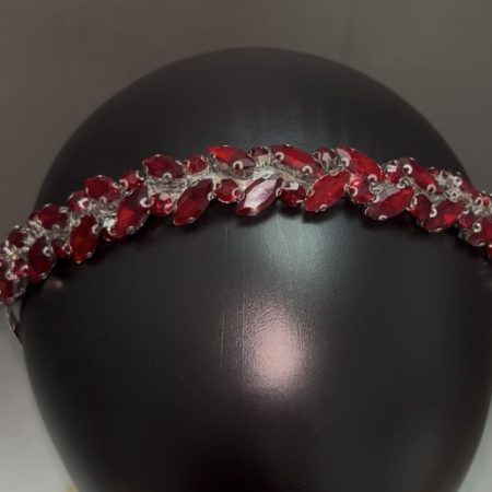 Red sparkle headband