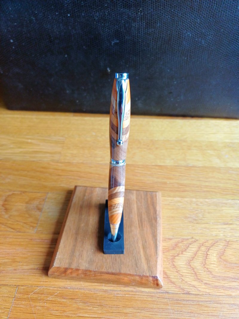 Hand Turned Segmented Comfort Twist Pen