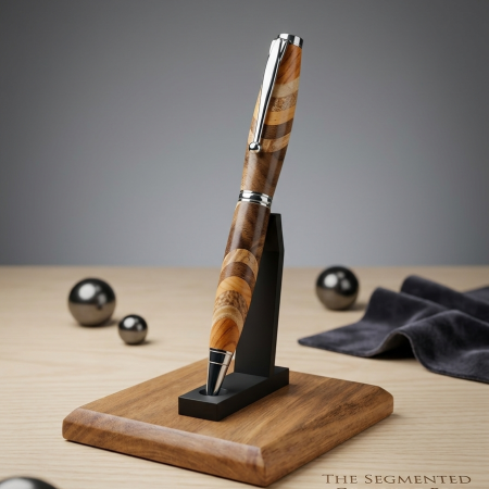 Hand Turned Segmented Comfort Twist Pen