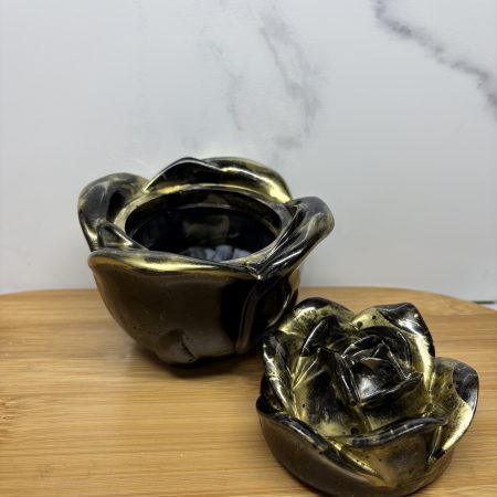 Table Tray and Rose Trinket Home Decor Set