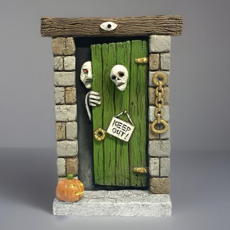 ‘Trick or Treat’ Hand Painted Fairy Door
