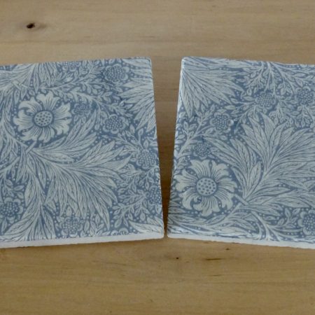 Marble Coasters - William Morris Design