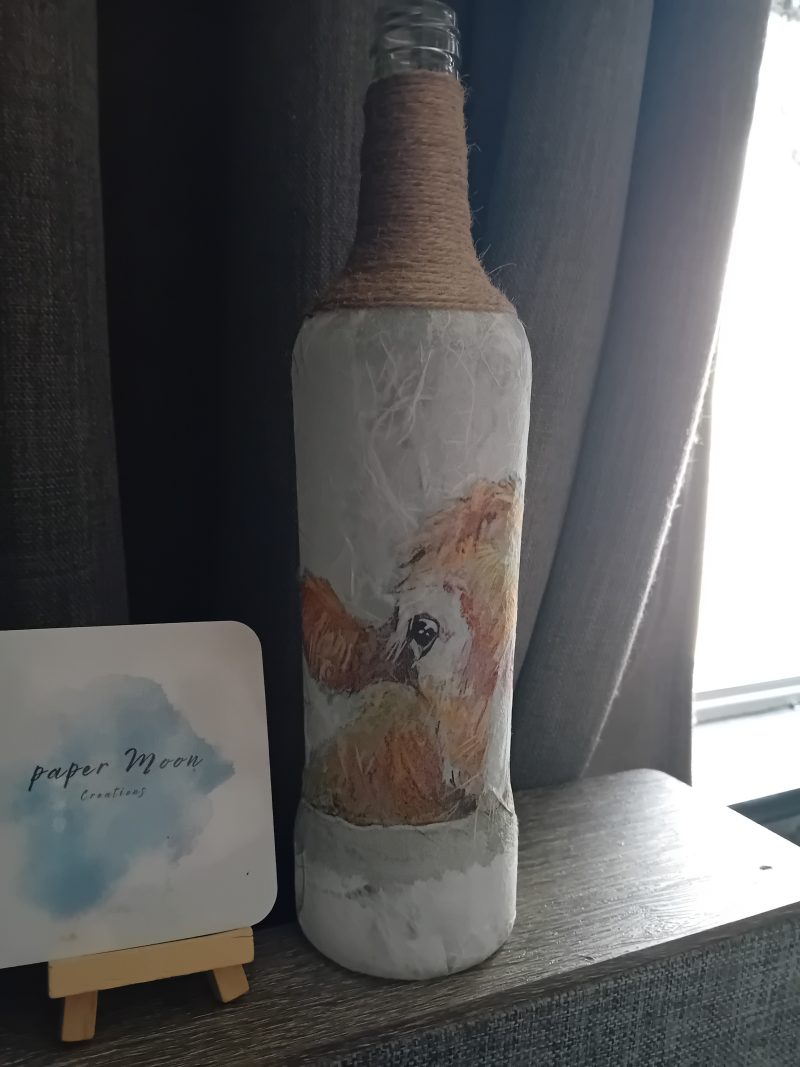 Bottle light - cow