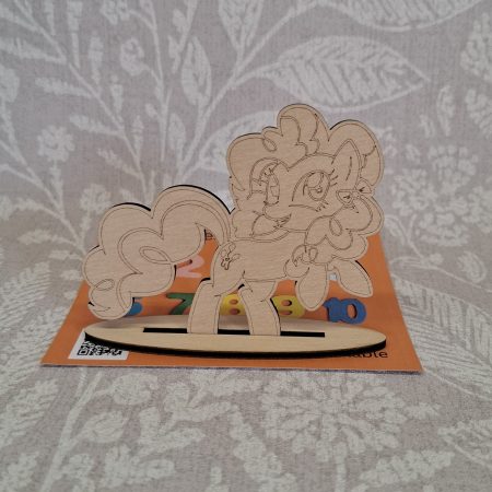 Paint your Own Cute Pony, Personalised Individual Party Packs, Paintable Wood Figures