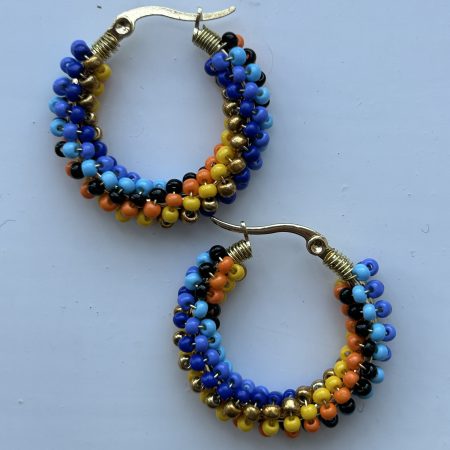 Carnival Nights Hoops Earrings