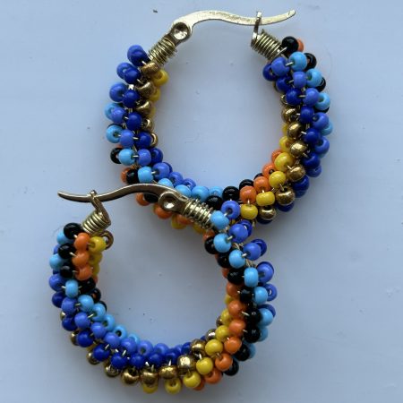 Carnival Nights Hoops Earrings
