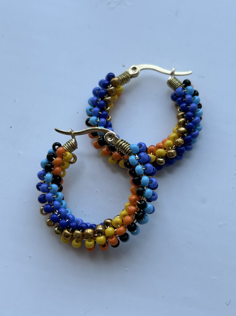 Carnival Nights Hoops Earrings