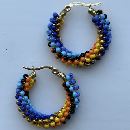 Carnival Nights Hoops Earrings