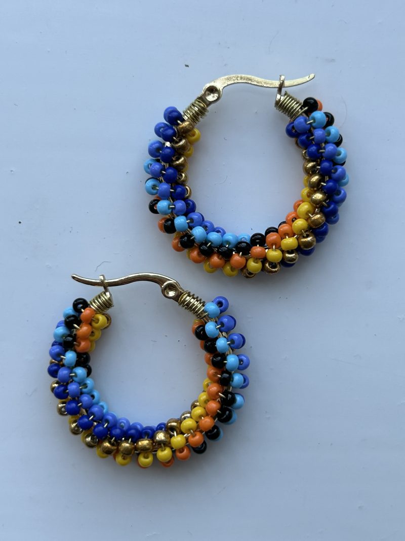 Carnival Nights Hoops Earrings