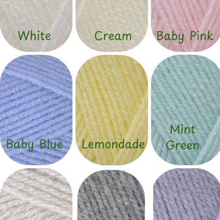 Handmade Crochet Newborn Cardigan, Colour Choices