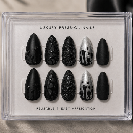 Halloween Elegance Nails