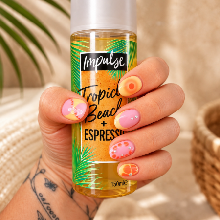 A Splash of Yellow Nails