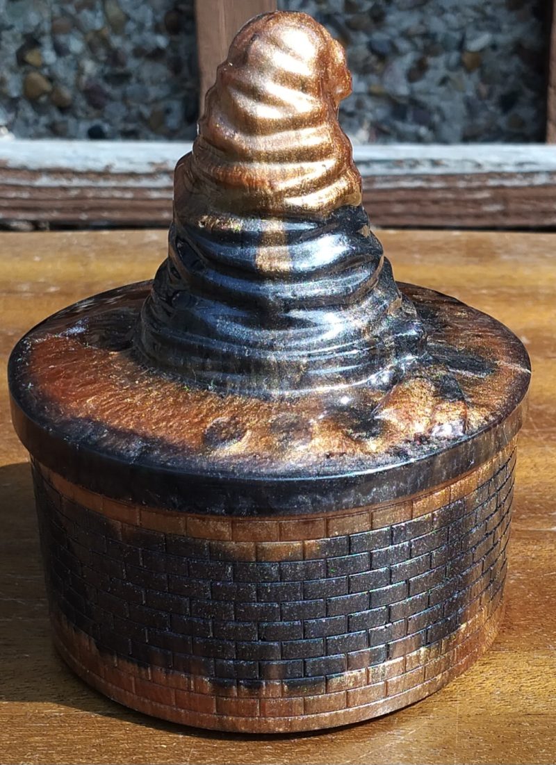 Resin Sorting Hat Jar