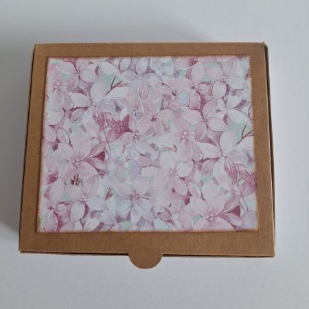 Handmade Pink Floral Notebook