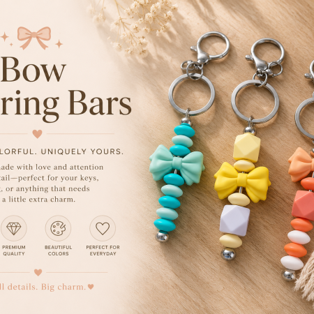 Bow Keyring Bar