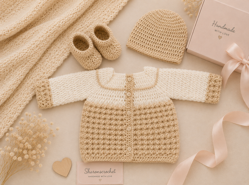 🎁 Handmade Baby Gift Set 🎁